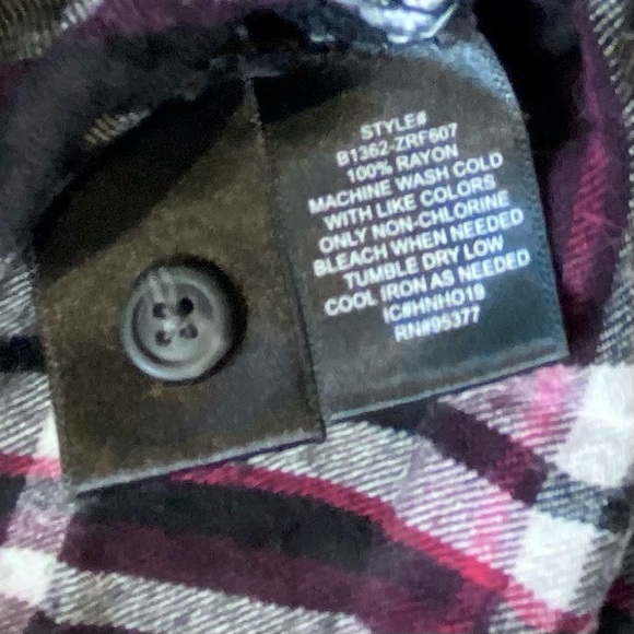 Sanctuary Boyfriend For Life Plaid Flannel Buttondown Shirt from Anthro - Picture 14 of 14